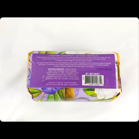 Bundle & save. 4/$30 3/$24 2/$17 Orchard & Vine Lavender-Camomille Luxury Soap - Picture 5 of 5
